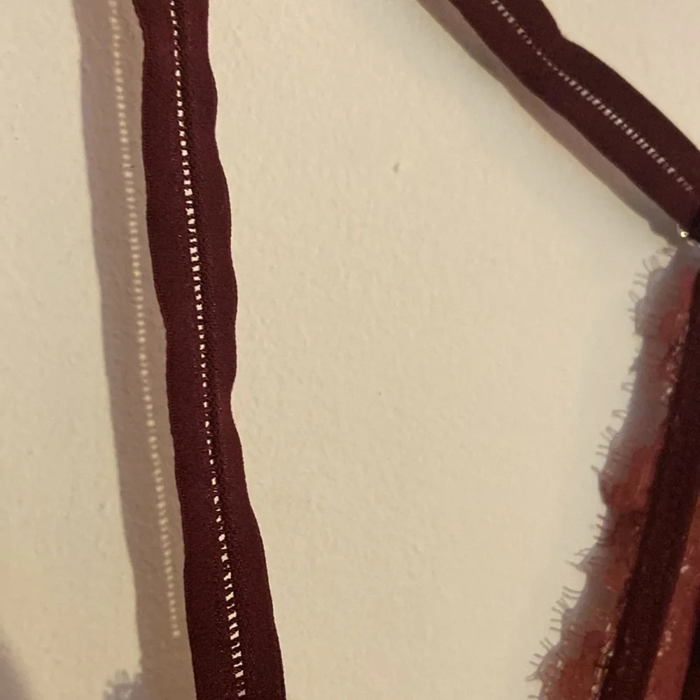Aerie mauve lace bralette L